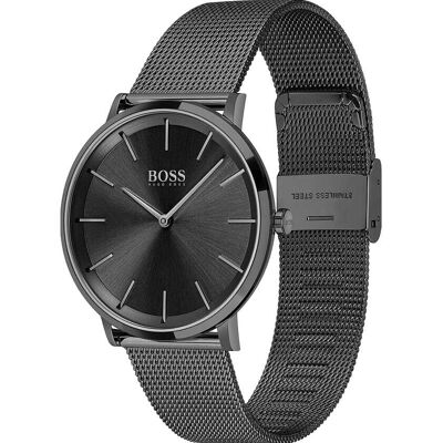 Montre Homme Boss Black Business En Acier Noir Homme - Publicité Montre Homme Boss Black Business En Acier Noir Homme - Publicité