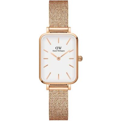 Montre Femme Daniel Wellington Quadro En Acier Rose Femme - Publicité Montre Femme Daniel Wellington Quadro En Acier Rose Femme - Publicité