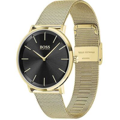 Montre Homme Boss Black Business En Acier Jaune Homme - Publicité Montre Homme Boss Black Business En Acier Jaune Homme - Publicité