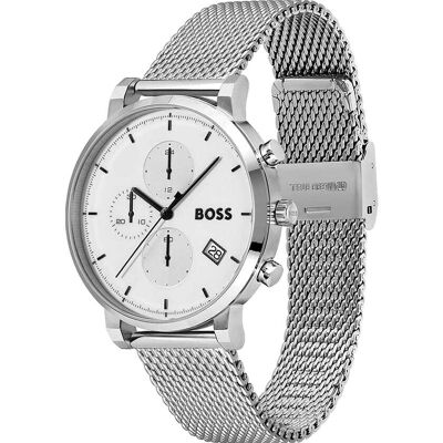 Montre Homme Boss Black Business En Acier Gris Homme - Publicité Montre Homme Boss Black Business En Acier Gris Homme - Publicité