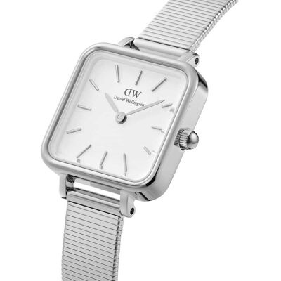 Montre Femme Daniel Wellington Quadro Studio En Acier Femme - Publicité Montre Femme Daniel Wellington Quadro Studio En Acier Femme - Publicité