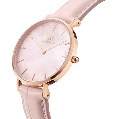 Montre Femme Daniel Wellington Petite En Cuir Rose Femme - Publicité Montre Femme Daniel Wellington Petite En Cuir Rose Femme - Publicité