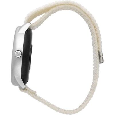 Montre Connectée Mixte Sector En Métal Blanc Homme - Publicité Montre Connectée Mixte Sector En Métal Blanc Homme - Publicité