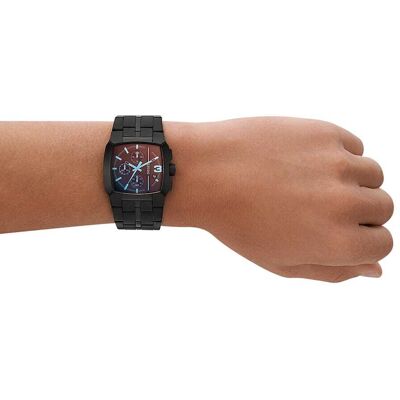 Montre Homme Diesel En Acier Noir Etanche Homme - Publicité Montre Homme Diesel En Acier Noir Etanche Homme - Publicité