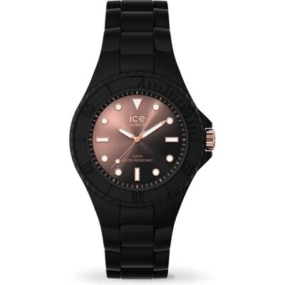 Montre Femme Ice-Watch Ice Generation En Silicone Noir Femme - Publicité Montre Femme Ice-Watch Ice Generation En Silicone Noir Femme - Publicité