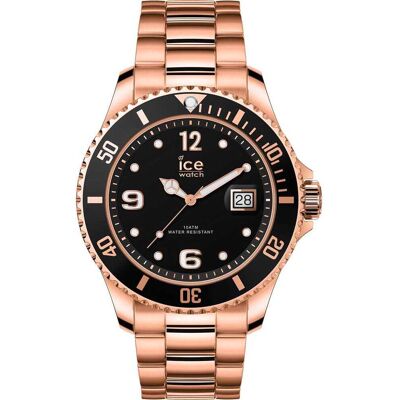 Montre Ice-Watch En Métal Rose Etanche Homme - Publicité Montre Ice-Watch En Métal Rose Etanche Homme - Publicité
