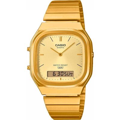 Montre Casio Vintage - Aq-240eg-9aef Homme - Publicité Montre Casio Vintage - Aq-240eg-9aef Homme - Publicité