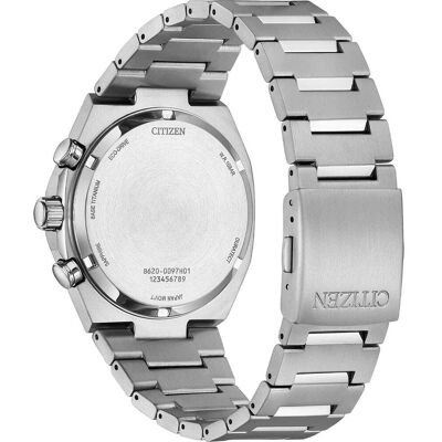 Montre Citizen Crono Super Titanio - Cz.Ca4610-85z Homme - Publicité Montre Citizen Crono Super Titanio - Cz.Ca4610-85z Homme - Publicité