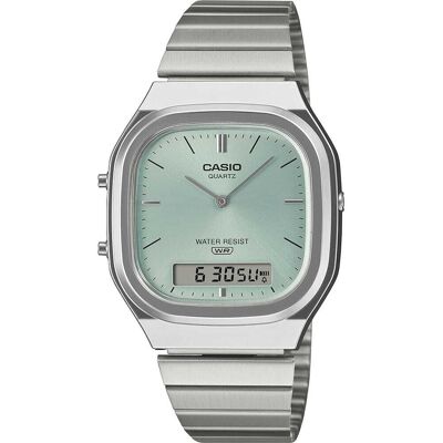 Montre Casio Vintage - Ca.Aq-240e-2aef Homme - Publicité Montre Casio Vintage - Ca.Aq-240e-2aef Homme - Publicité