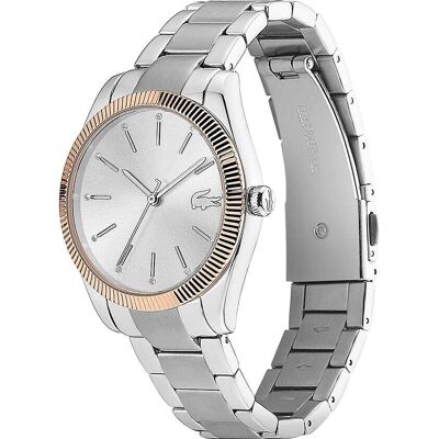 Montre Femme Lacoste En Acier Gris Femme - Publicité Montre Femme Lacoste En Acier Gris Femme - Publicité