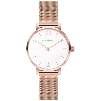 Montre Femme Paul Hewitt En Acier Rose Femme - Publicité Montre Femme Paul Hewitt En Acier Rose Femme - Publicité