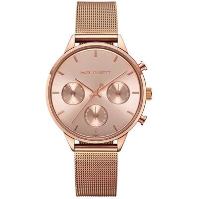 Montre Femme Paul Hewitt En Acier Rose Femme - Publicité Montre Femme Paul Hewitt En Acier Rose Femme - Publicité