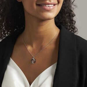 Collier Cleor En Argent 925/1000, Céramique Noire Et Oxyde Femme - Publicité Collier Cleor En Argent 925/1000, Céramique Noire Et Oxyde Femme - Publicité
