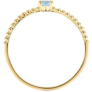 Bague Cleor En Or 375/1000 Jaune Et Topaze Bleu - D.3101302201_54 Femme - Publicité Bague Cleor En Or 375/1000 Jaune Et Topaze Bleu - D.3101302201_54 Femme - Publicité