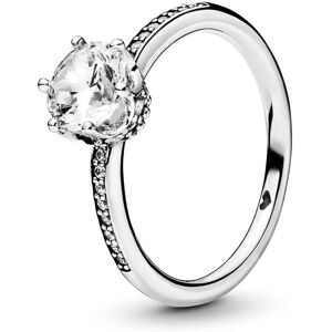 Bague Pandora Couronne Scintillante Incolore Argent Femme - Publicité Bague Pandora Couronne Scintillante Incolore Argent Femme - Publicité