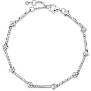 Bracelet Pandora Barres Pave Scintillant Femme - Publicité Bracelet Pandora Barres Pave Scintillant Femme - Publicité