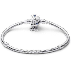 Bracelet Pandora Maille Serpent Fermoir Lune Scintillante Pandora Moments Femme - Publicité Bracelet Pandora Maille Serpent Fermoir Lune Scintillante Pandora Moments Femme - Publicité