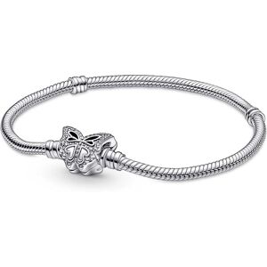 Bracelet Pandora Maille Serpent Fermoir Papillon Pandora Moments Femme - Publicité Bracelet Pandora Maille Serpent Fermoir Papillon Pandora Moments Femme - Publicité