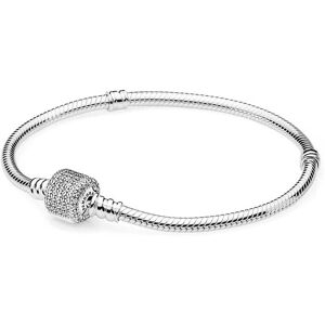 Bracelet Pandora Moments En Argent, Fermoir Signature Femme - Publicité Bracelet Pandora Moments En Argent, Fermoir Signature Femme - Publicité