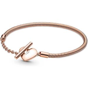 Bracelet Pandora Maille Serpent Fermoir Coeur T Pandora Moments Femme - Publicité Bracelet Pandora Maille Serpent Fermoir Coeur T Pandora Moments Femme - Publicité