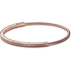 Jonc Pandora I-D Pavé Pandora Signature Femme - Publicité Jonc Pandora I-D Pavé Pandora Signature Femme - Publicité