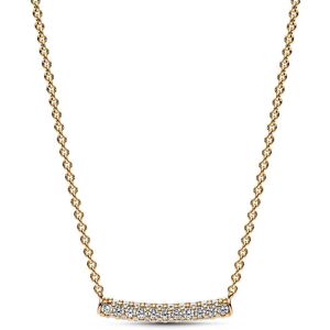 Collier Pandora Barre Pavée Pandora Timeless Femme - Publicité Collier Pandora Barre Pavée Pandora Timeless Femme - Publicité