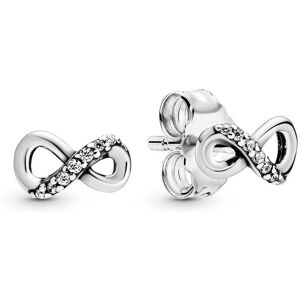 Clous D'Oreilles Pandora Symboles De L Infini Scintillants Femme - Publicité Clous D'Oreilles Pandora Symboles De L Infini Scintillants Femme - Publicité