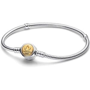 Bracelet Pandora Maille Serpent Jeux Olympiques De Paris 2024 Femme - Publicité Bracelet Pandora Maille Serpent Jeux Olympiques De Paris 2024 Femme - Publicité