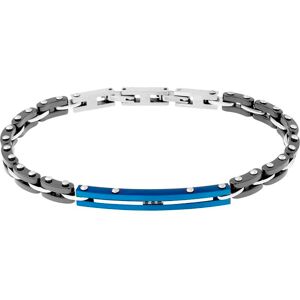 Bracelet Zephyr En Acier Et Céramique Noir Homme - Publicité Bracelet Zephyr En Acier Et Céramique Noir Homme - Publicité