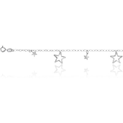 Bracelet Cleor En Argent 925/1000 Femme - Publicité Bracelet Cleor En Argent 925/1000 Femme - Publicité