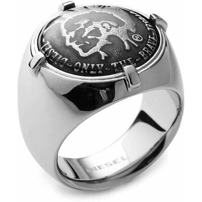Bague Diesel En Acier (Taille: 60) Homme - Publicité Bague Diesel En Acier (Taille: 60) Homme - Publicité