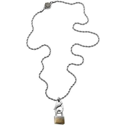 Collier Diesel En Acier Homme - Publicité Collier Diesel En Acier Homme - Publicité