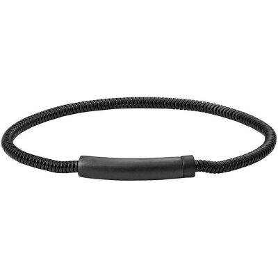 Bracelet Fossil En Acier Noir Homme - Publicité Bracelet Fossil En Acier Noir Homme - Publicité