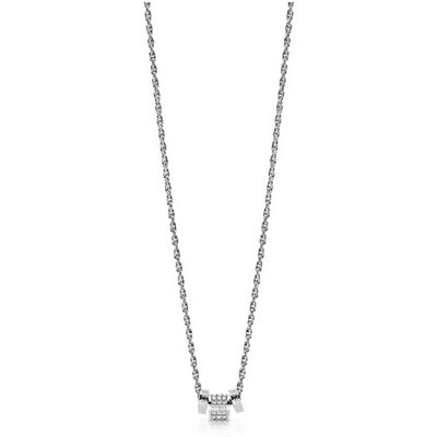 Collier Guess En Acier Et Cristal Femme - Publicité Collier Guess En Acier Et Cristal Femme - Publicité
