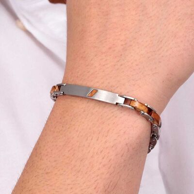 Bracelet Sector En Acier Gris Homme - Publicité Bracelet Sector En Acier Gris Homme - Publicité