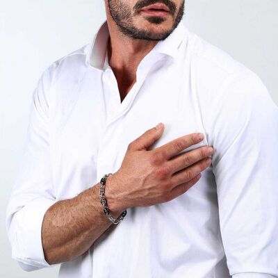 Bracelet Sector En Acier Gris Homme - Publicité Bracelet Sector En Acier Gris Homme - Publicité