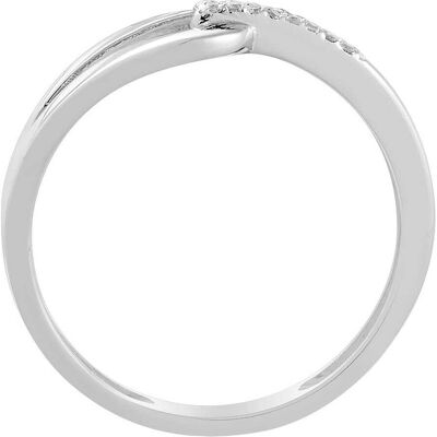 Bague Cleor - Rg2647bdt-54 Femme - Publicité Bague Cleor - Rg2647bdt-54 Femme - Publicité