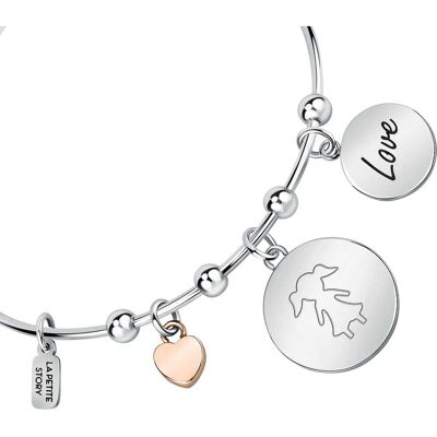 Bracelet La Petite Story Family - Lps05asf26 Femme - Publicité Bracelet La Petite Story Family - Lps05asf26 Femme - Publicité
