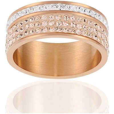 Bague Cleor Mississipi - Hsr-21228rg_052 Femme - Publicité Bague Cleor Mississipi - Hsr-21228rg_052 Femme - Publicité
