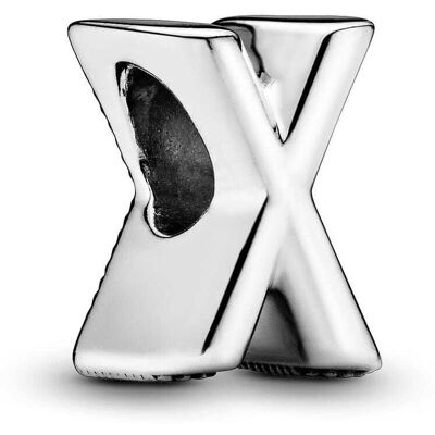 Charm Pandora Alphabet Lettre X Femme - Publicité Charm Pandora Alphabet Lettre X Femme - Publicité