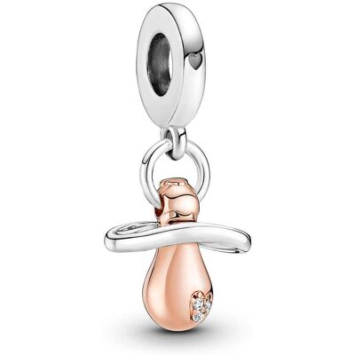 Charm Pandora Pendant Tétine Femme - Publicité Charm Pandora Pendant Tétine Femme - Publicité
