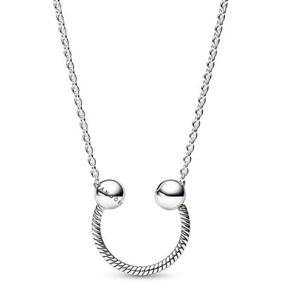 Collier Pandora Avec Pendentif Fer À Cheval Pandora Moments Femme - Publicité Collier Pandora Avec Pendentif Fer À Cheval Pandora Moments Femme - Publicité