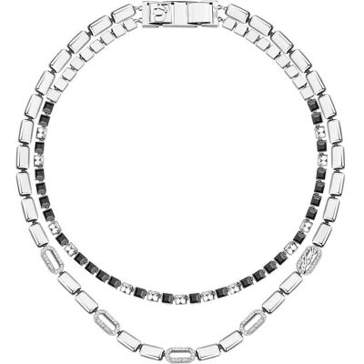 Collier Karl Lagerfeld Crystals - Klayc01 Femme - Publicité Collier Karl Lagerfeld Crystals - Klayc01 Femme - Publicité
