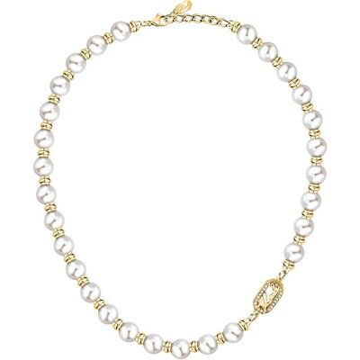 Collier Karl Lagerfeld Pearl - Klayr01 Femme - Publicité Collier Karl Lagerfeld Pearl - Klayr01 Femme - Publicité