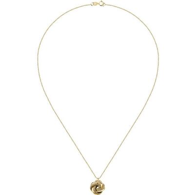 Collier Noeud D'Amour Cleor Or 750/1000 Femme - Publicité Collier Noeud D'Amour Cleor Or 750/1000 Femme - Publicité