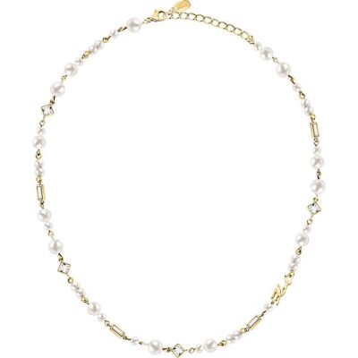 Collier Karl Lagerfeld Pearl - Klayr17 Femme - Publicité Collier Karl Lagerfeld Pearl - Klayr17 Femme - Publicité