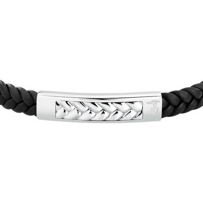 Bracelet Trussardi T-Leather - Tjaxz21 Homme - Publicité Bracelet Trussardi T-Leather - Tjaxz21 Homme - Publicité