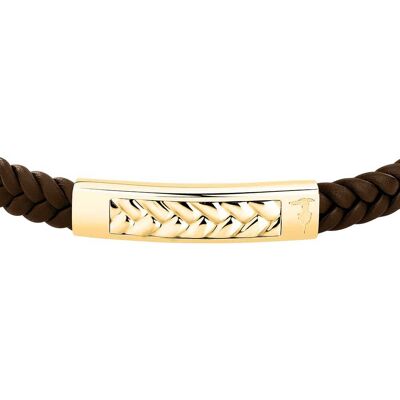 Bracelet Trussardi T-Leather - Tjaxz20 Homme - Publicité Bracelet Trussardi T-Leather - Tjaxz20 Homme - Publicité
