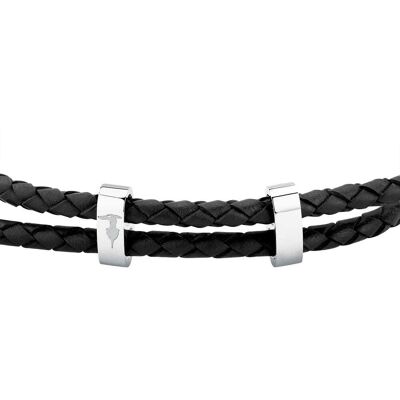 Bracelet Trussardi T-Leather - Tjaxz18 Homme - Publicité Bracelet Trussardi T-Leather - Tjaxz18 Homme - Publicité