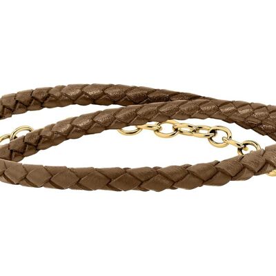 Bracelet Trussardi T-Leather - Tjaxz16 Homme - Publicité Bracelet Trussardi T-Leather - Tjaxz16 Homme - Publicité